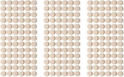 Felt Pads Small 3/8" Felt Pads for Cabinet Doors Bumpers, Cabinet Cushion Dots Felt Cabinet Door Stops, Self Adhesive Thick Bumper Pads to Protect Surfaces -Anti Scratch 234 Pcs Round Brown