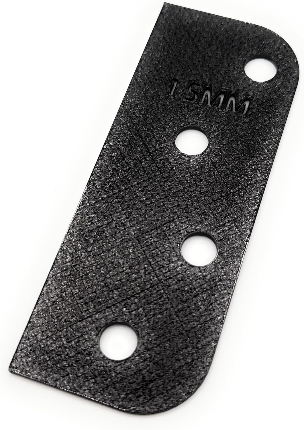 Door Hinge Shims (Set of 3) Hinge Spacer for Interior and Exterior Door Alignment - for 3.5", 4" and 4.5" Standard Hinges (3mm Thick, White, 3.5-inch)