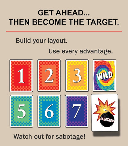 Elimino Family Card Game – Fast-Paced Game of Luck & Sabotage | Ages 7+