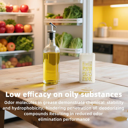 Strongest Refrigerator Deodorizer Odor Eliminator - 24h Fast Odor Removal, 12Months Long-Lasting Freshness, 1 pack