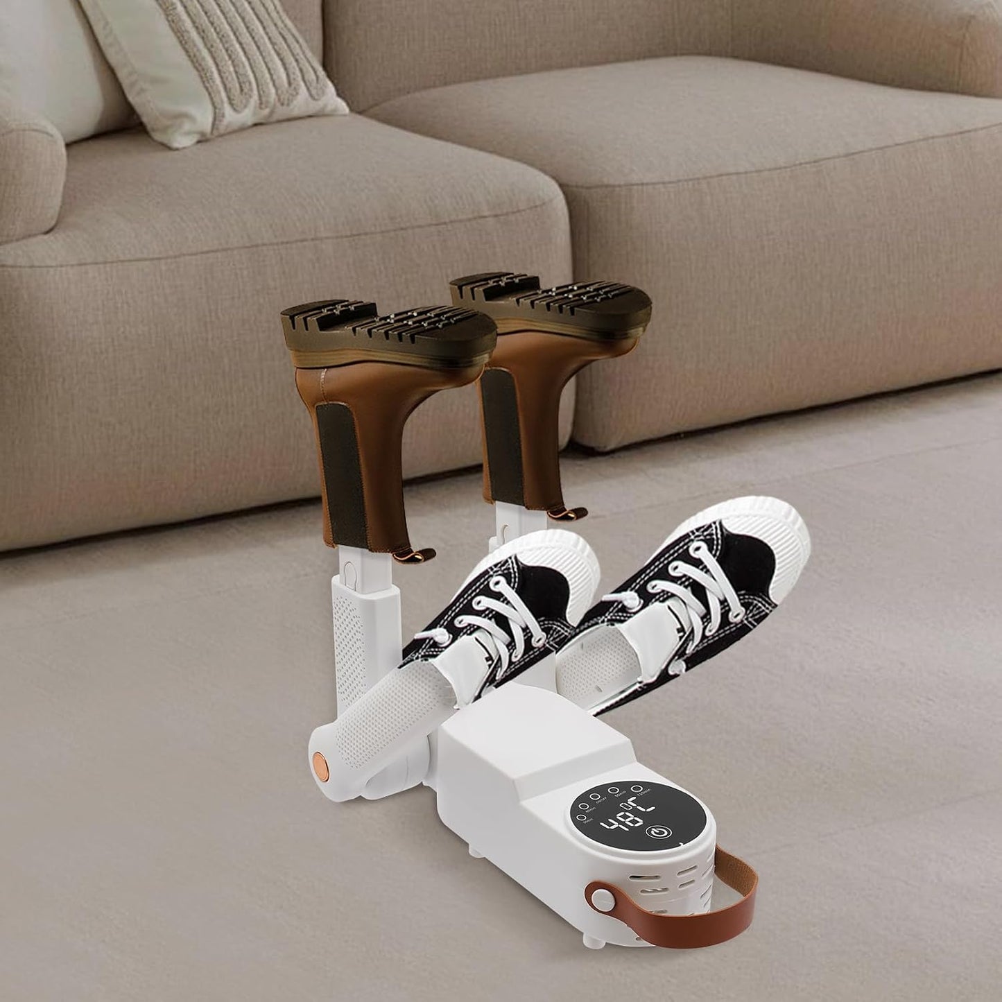 Boot heater, waterproof dryer, two-arm shoe dryer with timer