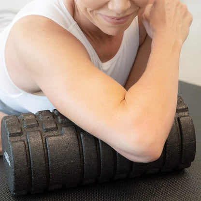 The Original Body Roller High Density Foam Roller for Exercise & Recovery | Firm, Patented Texture is ideal for pre- and post- workout massages, Trigger Point Relief, Physical Therapy, and Back Pain