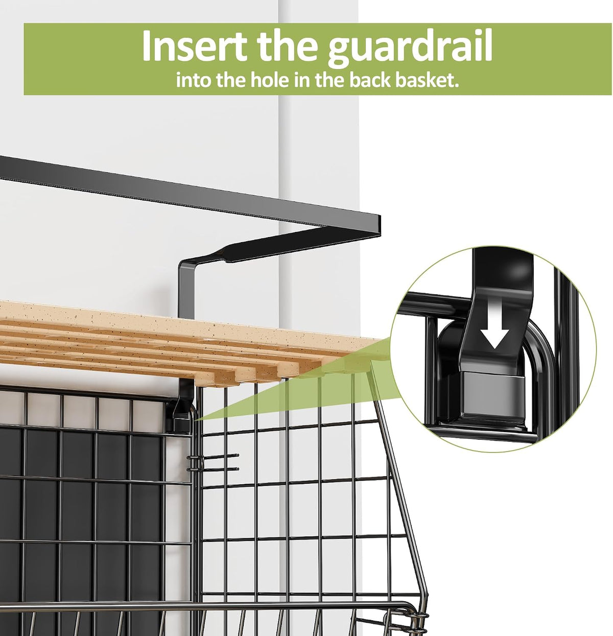 Magnetic Shelf for Fridge, Fruit Potato Onion Storage Bins
