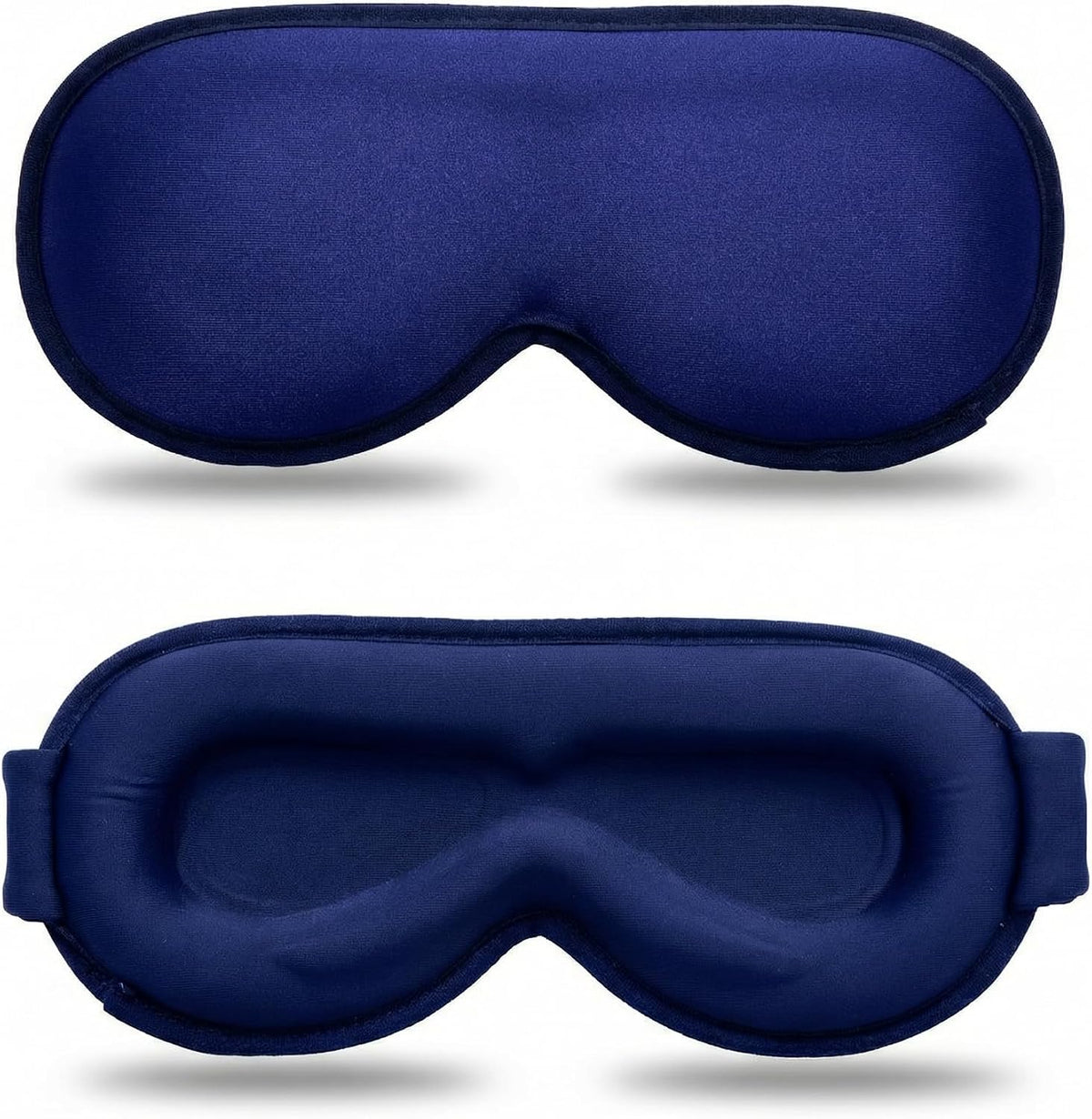 3D Cooling Gel Sleep Mask: 6oz Weighted Blackout Eye Mask for Women Men