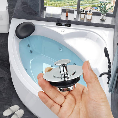 LEKEYE Drain Hair Catcher/Bathtub Shower Drain Hair Trap/Strainer Stainless Steel Drain Protector(Patented Product) | Stainless Steel