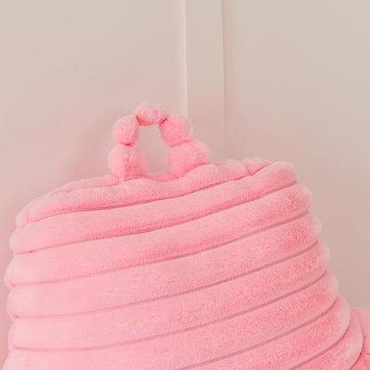 Large Reading Pillow for Adults, Back Support Pillow for Sitting Up in Bed with Arms, Couch for Lounging Bedrest, Pink