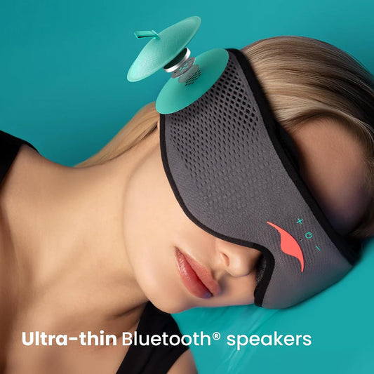 Manta Sound Sleep Mask – Bluetooth® Sleep Mask with 24-Hour Battery Life
