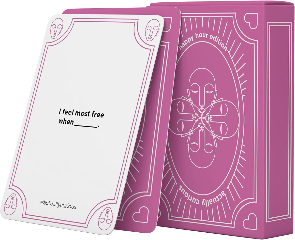 Actually Curious Happy Hour Edition Icebreaker Conversation Cards