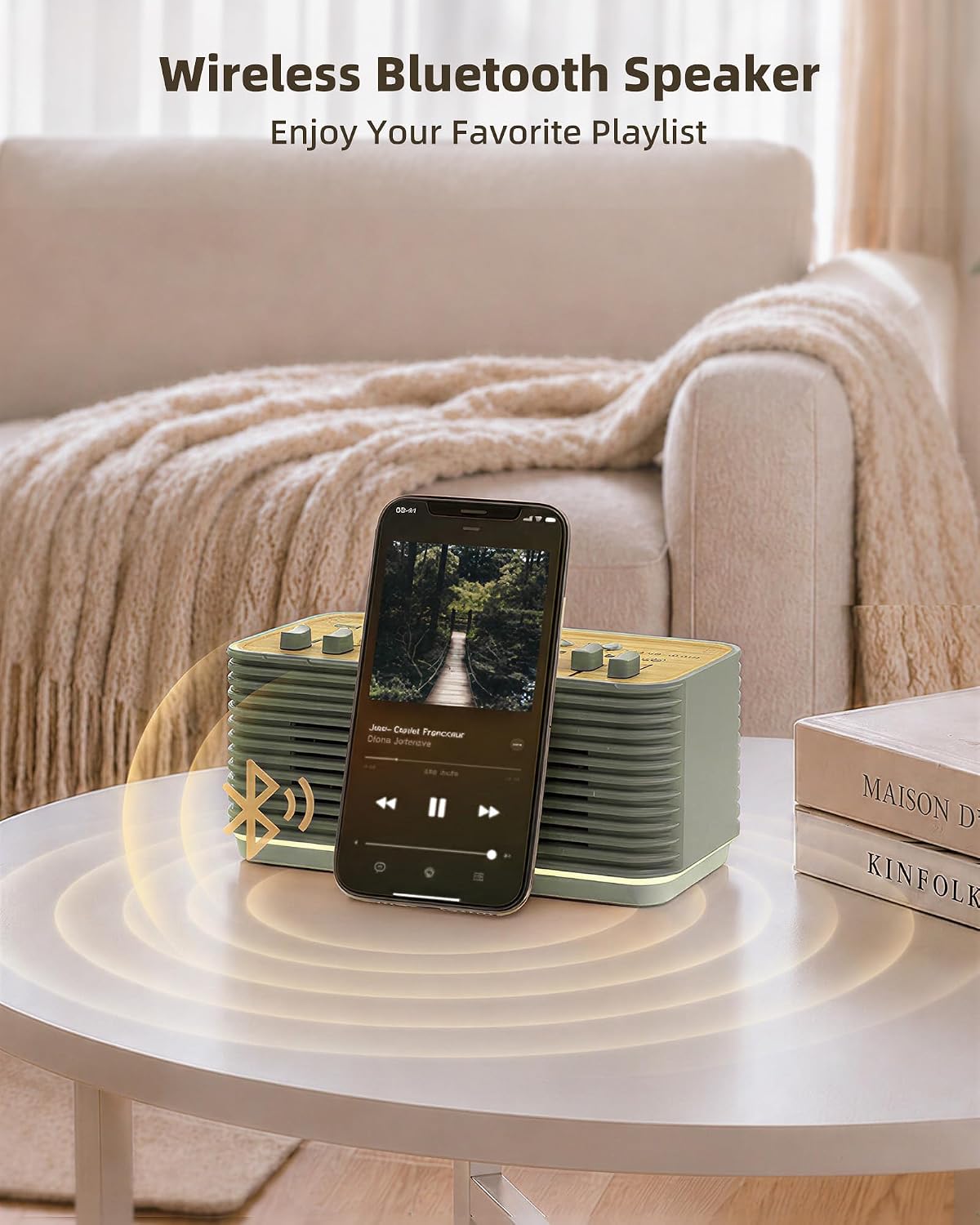 Sound Machine for Sleep, 255+ Natural White Noise Sound Combinations