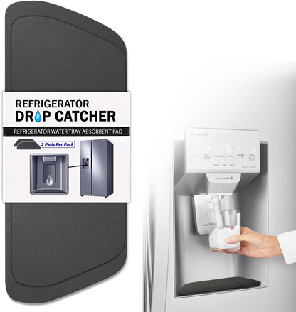 Refrigerator Drip Catcher for Water Tray (Rectangular) | Protects Water Spills, Absorbent Pad for Refrigerator Drip Tray, No More Water Stains