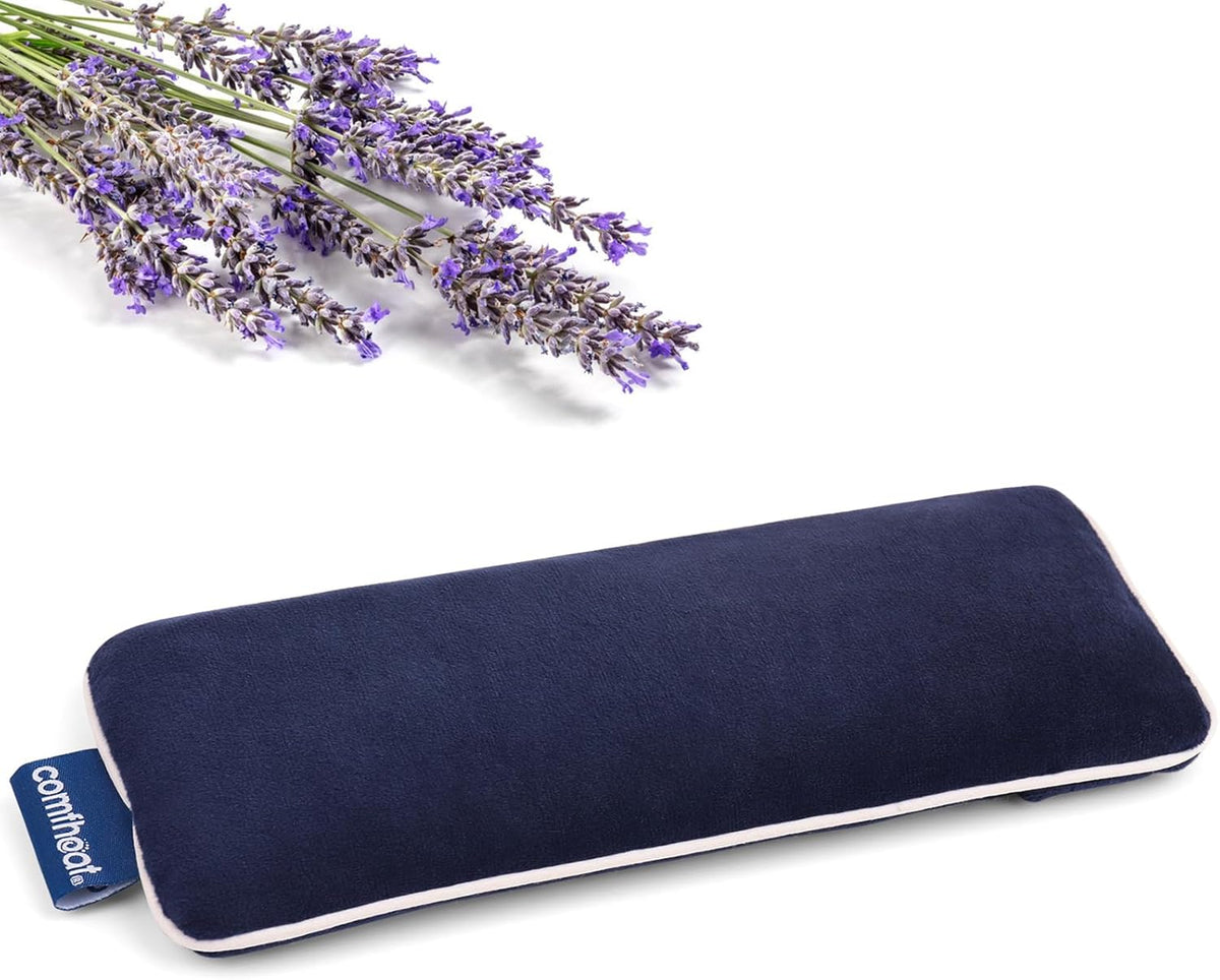 Lavender Weighted Eye Pillow for Yoga Relaxation FSA Eligible HSA