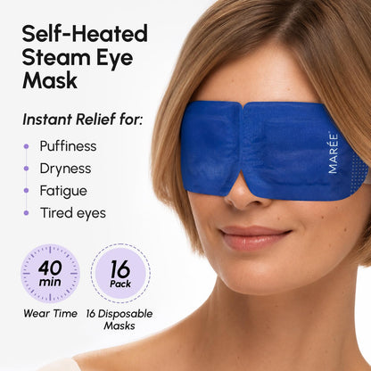 MAREE Heated Eye Masks for Dry Eyes – Facial Steamer Alternative