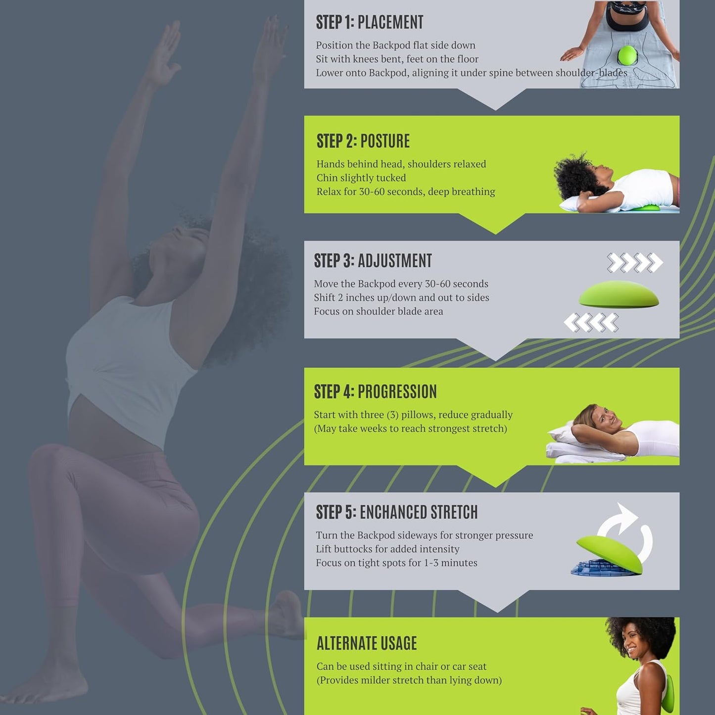 Backpod - Premium Device for Costochondritis & Tietze Syndrome | Physio Designed | NZ Made | Posture Corrector & Back Pain Relief