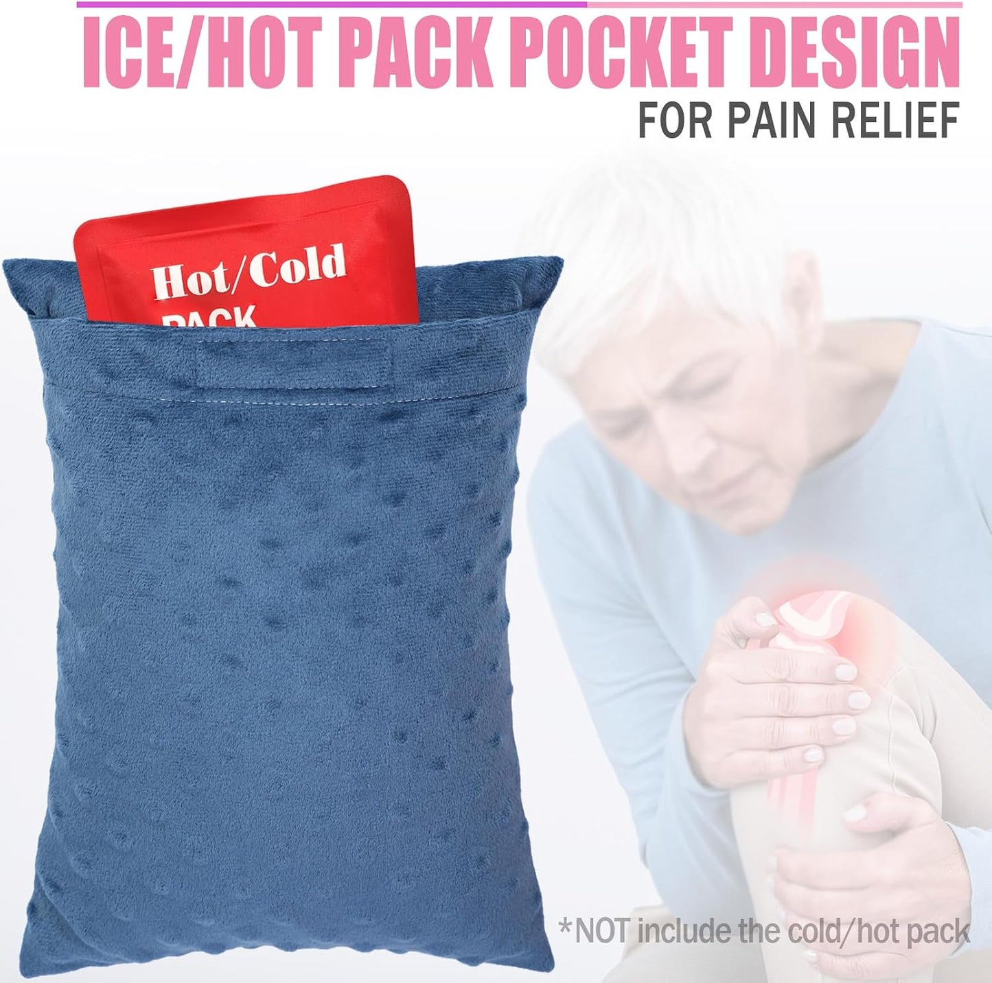 Comfortable Padding Knee Pillow for Side Sleepers Leg Support Pillows Hip Replacement Back Pain Relief Pressure off After Surgery between Thighs Joints Side Sleeping Men Women, Painting Flower
