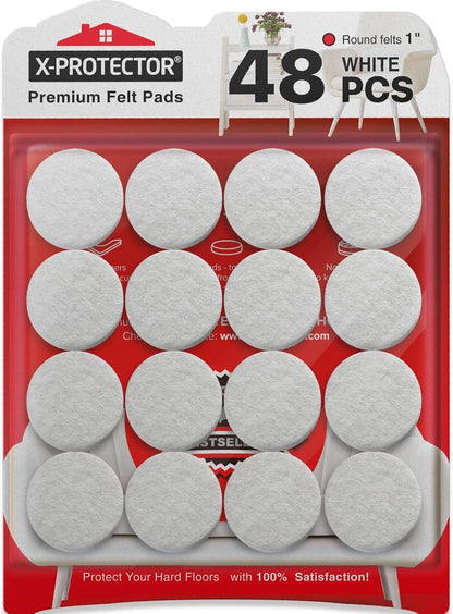 Felt Furniture Pads X-PROTECTOR 235 PCS Premium Furniture Pads - Felt Pads Furniture Feet Best Wood Floor Protectors - Protect Your Hardwood & Laminate Flooring! | Furniture Feet Best Wood Floor Protectors - Protect Your Hardwood & Laminate Flooring!