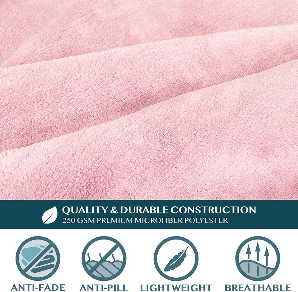 PAVILIA Blanket with Sleeves for Adult Women Men, Soft Warm Wearable Blanket Fleece Wrap Throw, Robe Blanket Gift