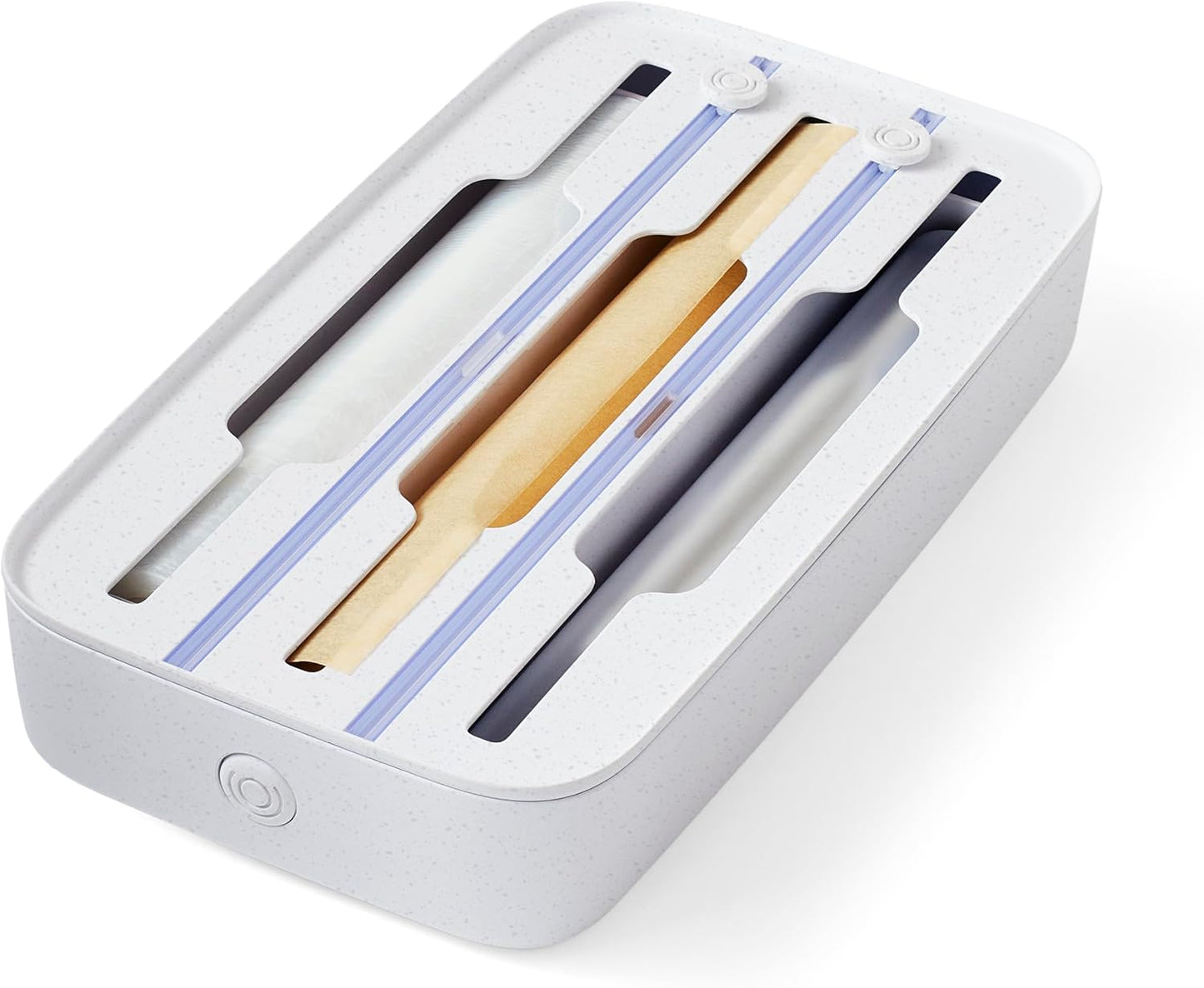 YouCopia StoraRoll Food Wrap Dispenser 3-in-1, Aluminum Foil Wrap Organizer