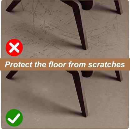96Pcs Felt Furniture Pads for Hardwood Floors, 3/4" Self Adhesive Chair Felt Pads Felts Furniture Pad from Furnitures Scratches Moving Your Furnitures Smoothly for Chairs, Tables, Couches (Brown)