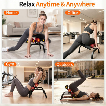 Mini Inversion Table with Rollers, Back Extension Machine