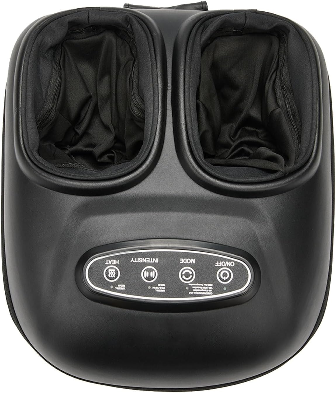 LINGTENG Foot Massager, Heated Foot Massager (Agate Black) | Deep Kneading-Detachable Washable-Home Office Underdesk-Men Women Parent Senior-Birthday Anniversary Christmas Valentine Gift