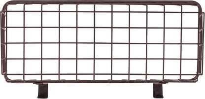 Spectrum Hanging Baskets for Organizing (Large, Satin Nickel) - Grid Over the Cabinet Wire Basket for Kitchen or Bathroom - Door Hanging Storage Organizer for Cleaning Supplies, Washcloths, & Towels