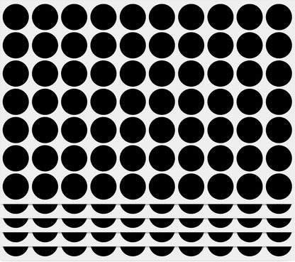 PARLAIM 1050 PCS Color Coding Labels Circle Dot Stickers,10 Color Style Colorful Coding Label Sticker for Office,Student Classroom
