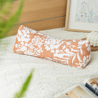 Buckwheat Neck Support Pillow Cervical Neck Cylinder Bolster Pillow,Buckwheat Hulls Adjustable Roll Pillow,Neck Pain Relief for Back and Side Sleepers Round Pillows for Lunch Break beige, 6*15 inch