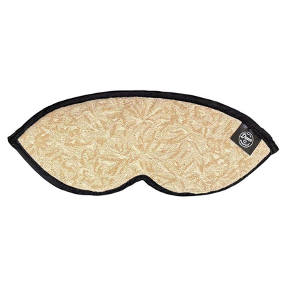 Dream Essentials Natura Organic Cotton Sleep Mask | Twilight Blue | Eye Mask for Sleeping, Light Blocking Soft Sleep Eye Cover with Eco Wool Padding | Made in USA Travel Accessories