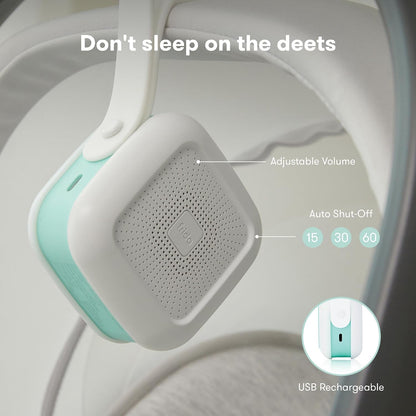 Frida Baby 2-in-1 Portable Sound Machine for Baby + Nightlight, White Noise