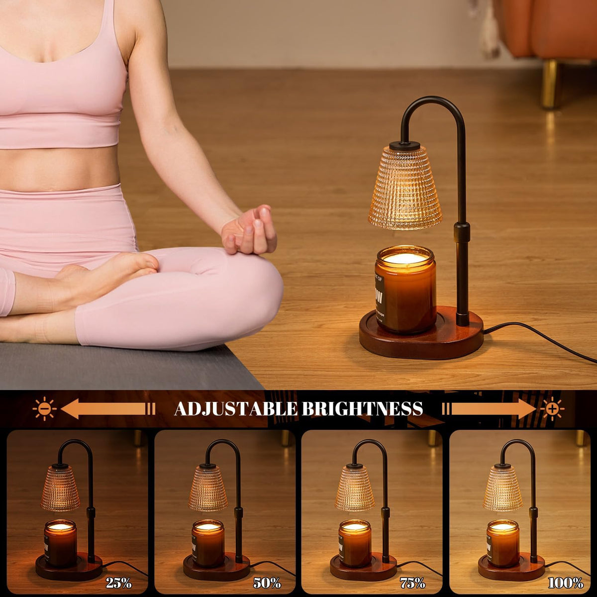 Candle Warmer Lamp with Timer,Birthday Gifes for Women and House Warming
