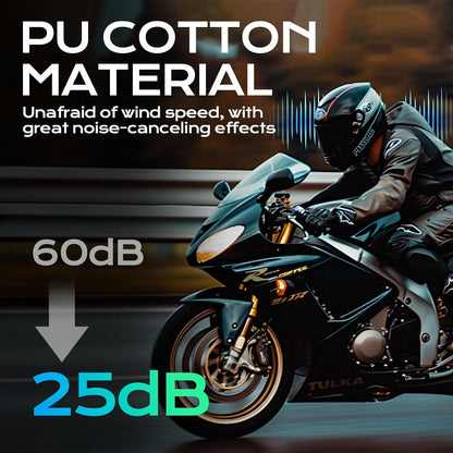 Earplugs Motorcycle.Ear Plugs for Sleeping Noise Cancelling 35dB Noise Reduction、Reusable Ear Plugs,Super Soft for Motorcycles Cycling、Sleeping、Work、Travel (Red Inner Circle)