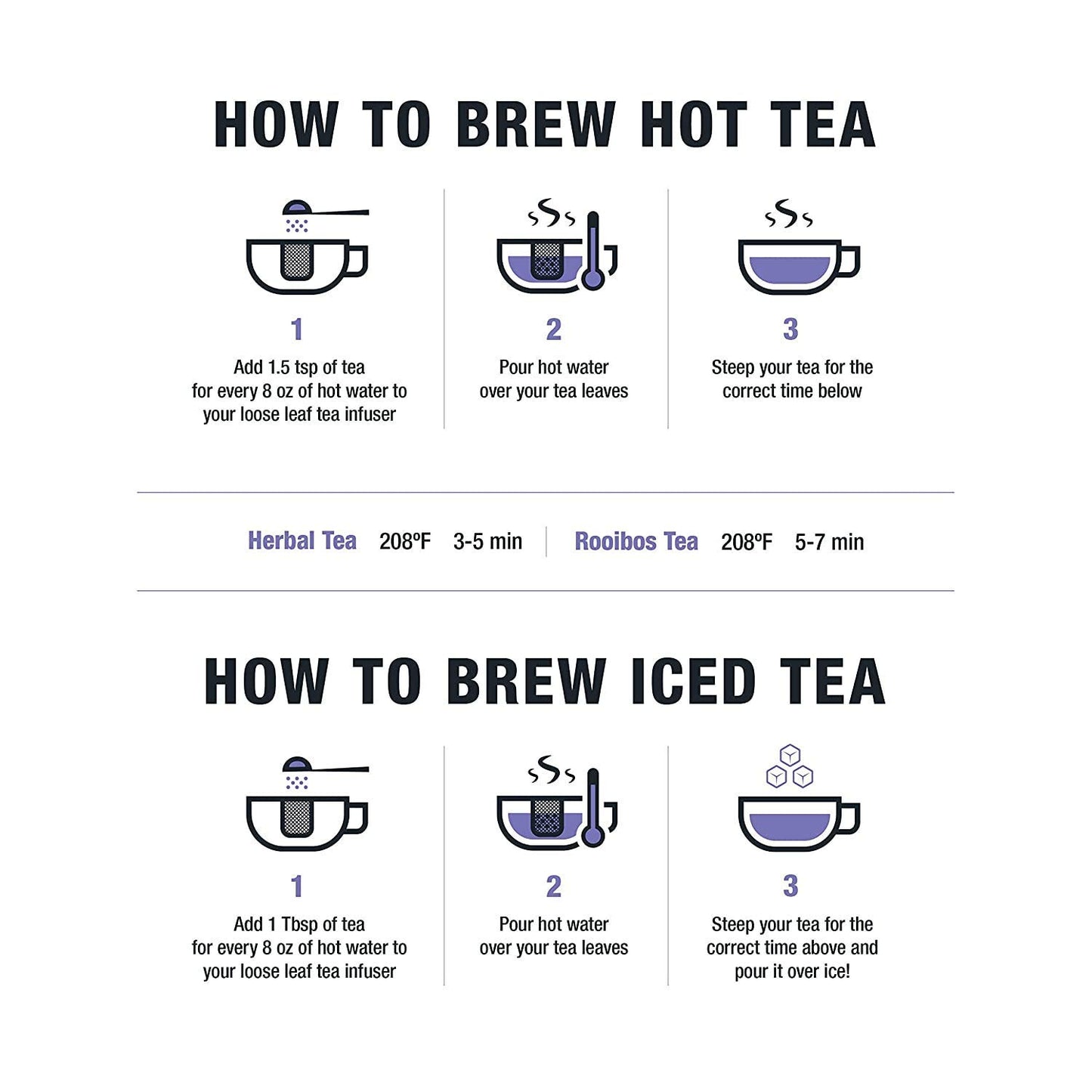 Tiesta Tea - Lavender Chamomile Herbal Tea, Loose Leaf, Calming Blend with Chamomile, Lavender, and Lemongrass, Caffeine-Free Herbal, Great for Hot or Iced, Resealable Pouch, 25 Cups, 0.9 Ounce