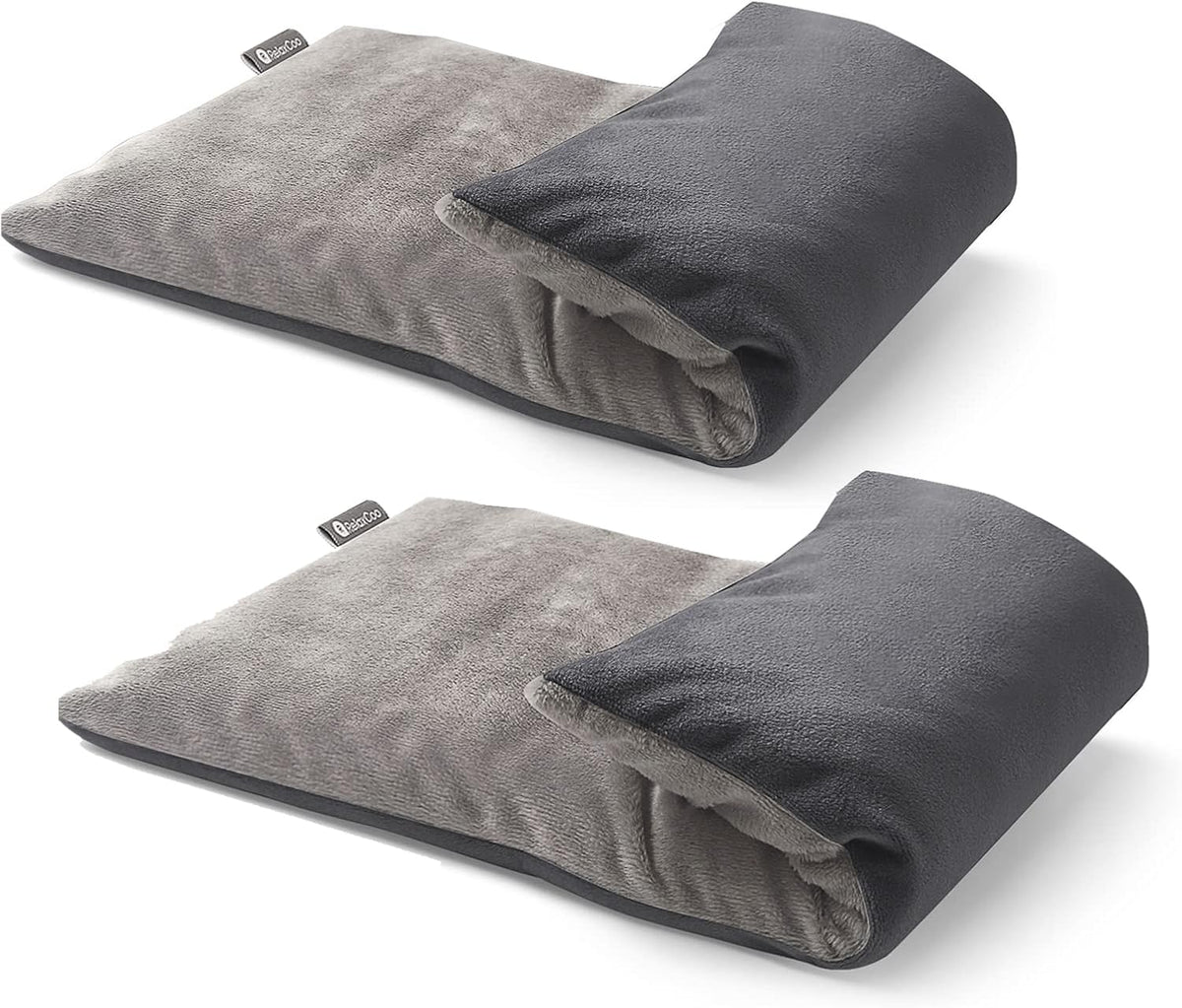 RelaxCoo Heating pad Microwavable with Washable Cover 6 * 12" Microwave Moist Heat Pad for Neck Shoulder, Cramps, Back Pain Relief, Warm Compress Rice Bean Bag Hot Pack for Muscles, Joints, Lavender