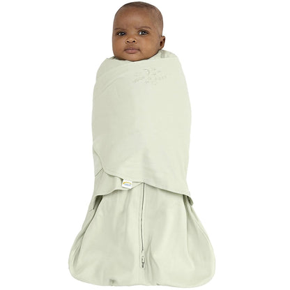 HALO 100% Cotton Sleepsack Swaddle, 3-Way Adjustable Wearable Blanket, TOG 1.5, Pink Floral, Newborn, 0-3 Months - Colors B