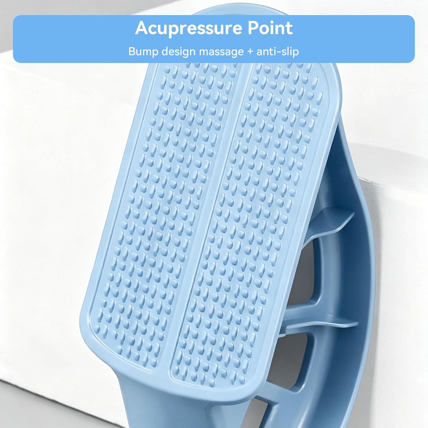 Foot Rocker Calf Stretcher, Multi-Angle Stretching Board with Massage Nubs, for Achilles Ankle Stretch Plantar Fasciitis Relief and Balance Training Exercise Equipment