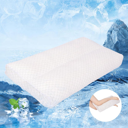 MINUPWELL 6.5" Knee Pillow for Side Sleepers - 100% Shredded Memory Foam Leg Pillow for Side Sleeping - Between Leg & Under Hip Pillow - Relieving Leg, Back, and Knee Pain - High Supportive