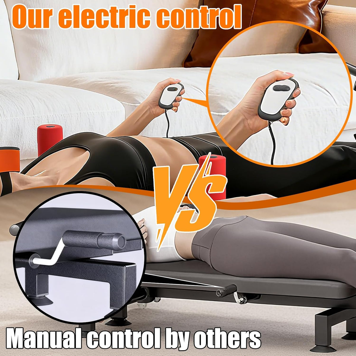 Professional Electric Traction Table, Spinal Cervical Decompression