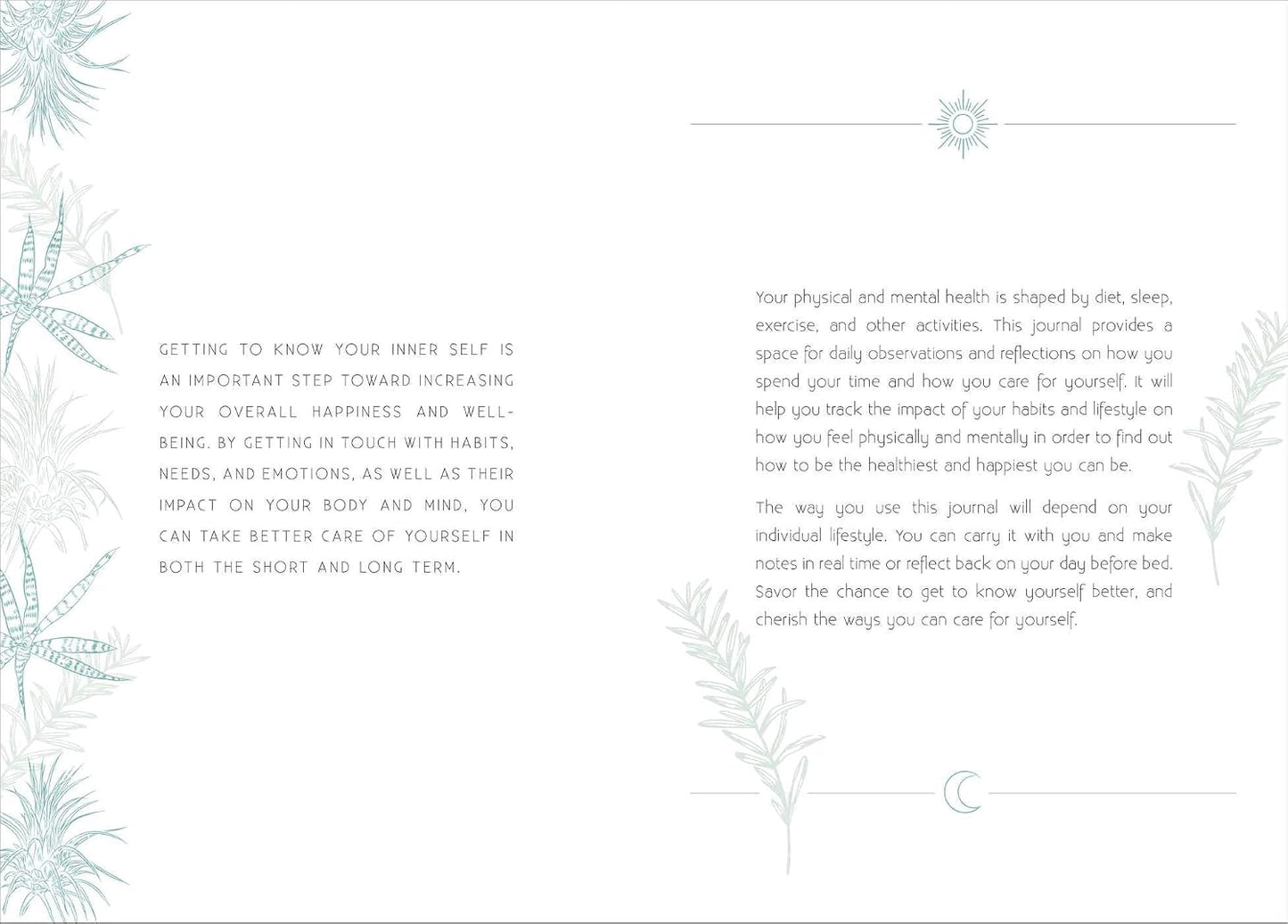 Self-Care: A Day and Night Reflection Journal (Inner World)
