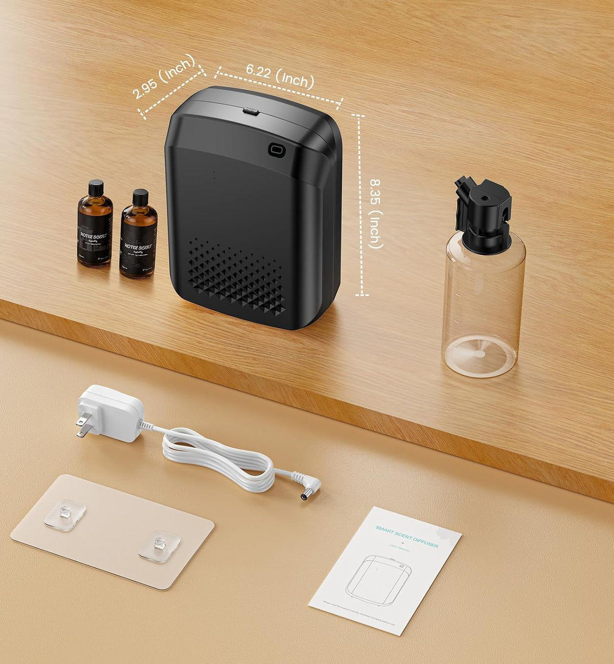 XEITIN Waterless Essential Oil Diffuser 3000 Sq.Ft Coverage