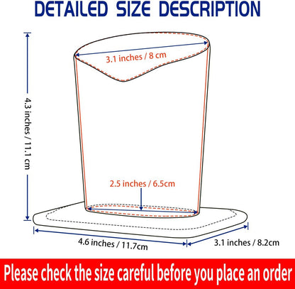 Plush Fluffy Lined Anti-scratch Eyeglasses Holder Protective Glasses Stand Case