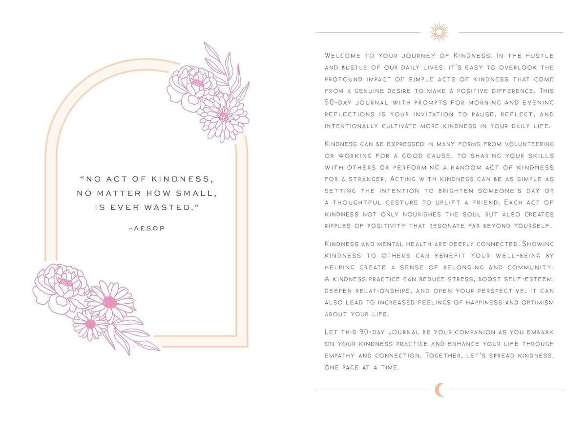 Kindness: A Day and Night Reflection Journal (Inner World)