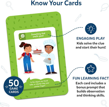 Skillmatics Found It Indoor – Scavenger Hunt Card & Board Game for Kids | Perfect for Home, School, Travel, Playdates, Educational Game, Screen-Free Fun, Gift for Boys & Girls Ages 4, 5, 6, 7