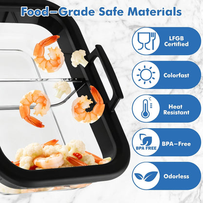 Air Fryer Accessories for Ninja Foodi DZ401, DZ550, SL401, SL451 10Qt