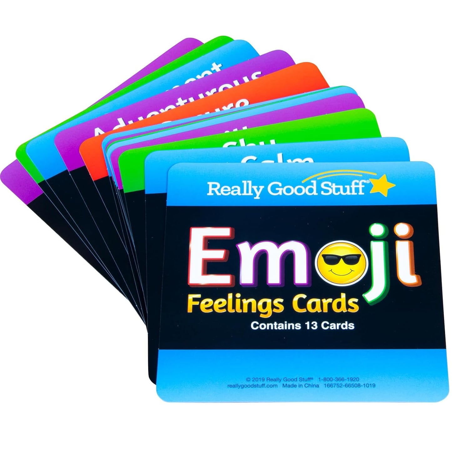 Really Good Stuff Self Care Reflection Cards-Mindful Thinking | Ages 11+, Grades 6+, Positive Affirmations, Meditation Techniques to Manage Emotions & Feelings for Kids & Adults