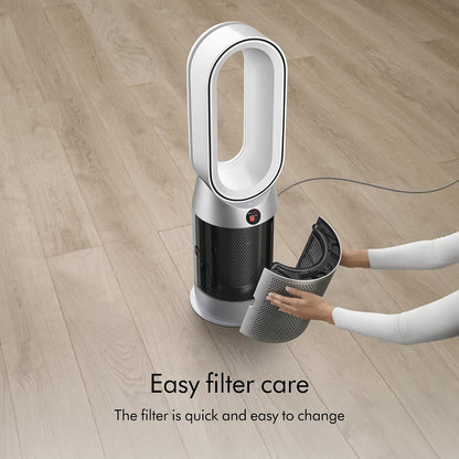Dyson Purifier Hot+Cool HP07 Air Purifier, Heater, and Fan | White/Silver, Large