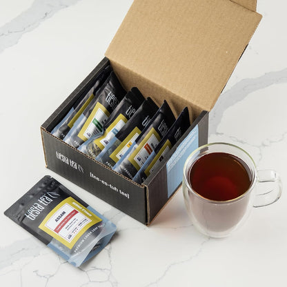 Tiesta Tea - Top 8 Favorites Sampler Set, Loose Leaf, Up to 80 Cups | High to No Caffeine, Hot & Iced, Tea Variety Pack with Green, Herbal, & Black, 8 Sample Pouches