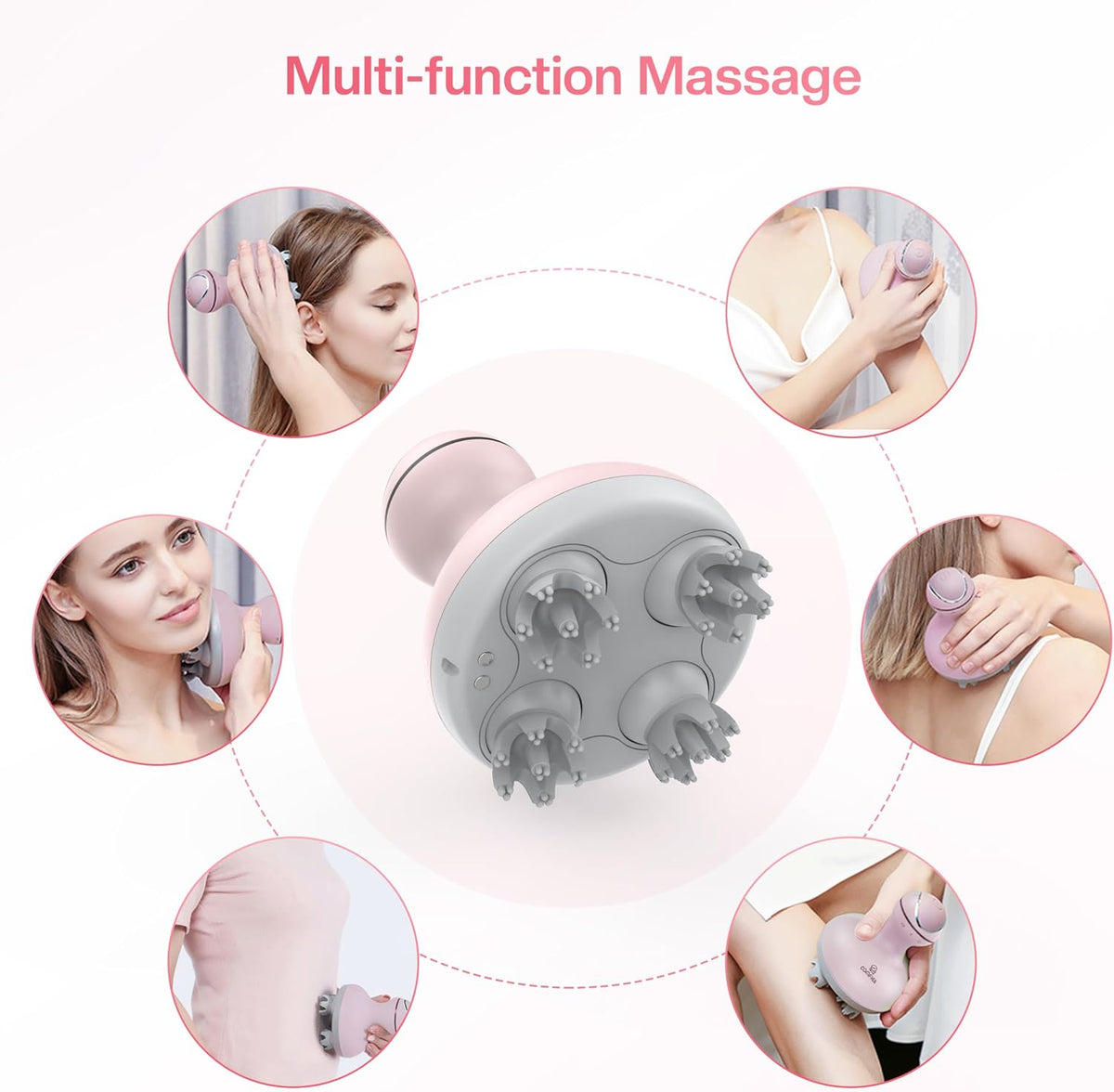 COMFIER Scalp Massager for Hair Growth, Electric Head Massager, Tangle-Free