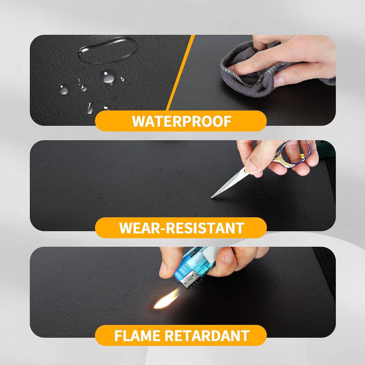 Livtribe Heated Floor Mat for Foot, Carbon Crystal Heated Foot Warmer