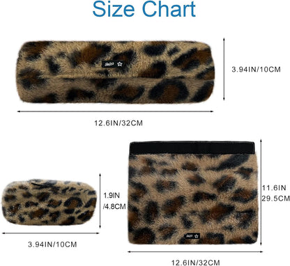 SPRING SEAON Wheelchair Armrest Pads Covers Fuzzy Desk Chair Arm Pads Soft