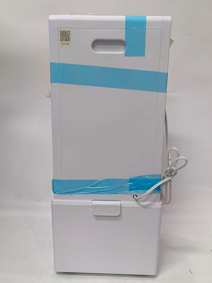 Portable Air Conditioners 4 Modes&3 Speeds,4 Ice Packs, Waterless Alert System, 12H Timer, Remote,1 Gal Detachable Water Tank, 70°Oscillation Windowless Evaporative Air Cooler for Room Office